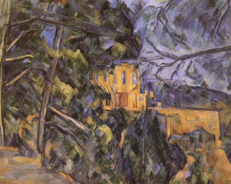 Paul Cezanne black castle 2 china oil painting image